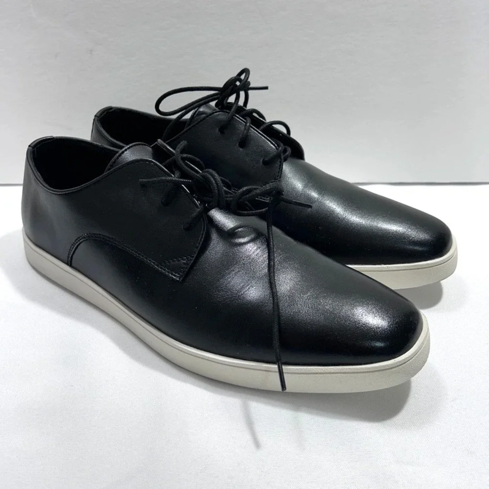 Alfani Men's Caidwell Black Dress Shoes Black US 11M ‎ Stylish Comfort